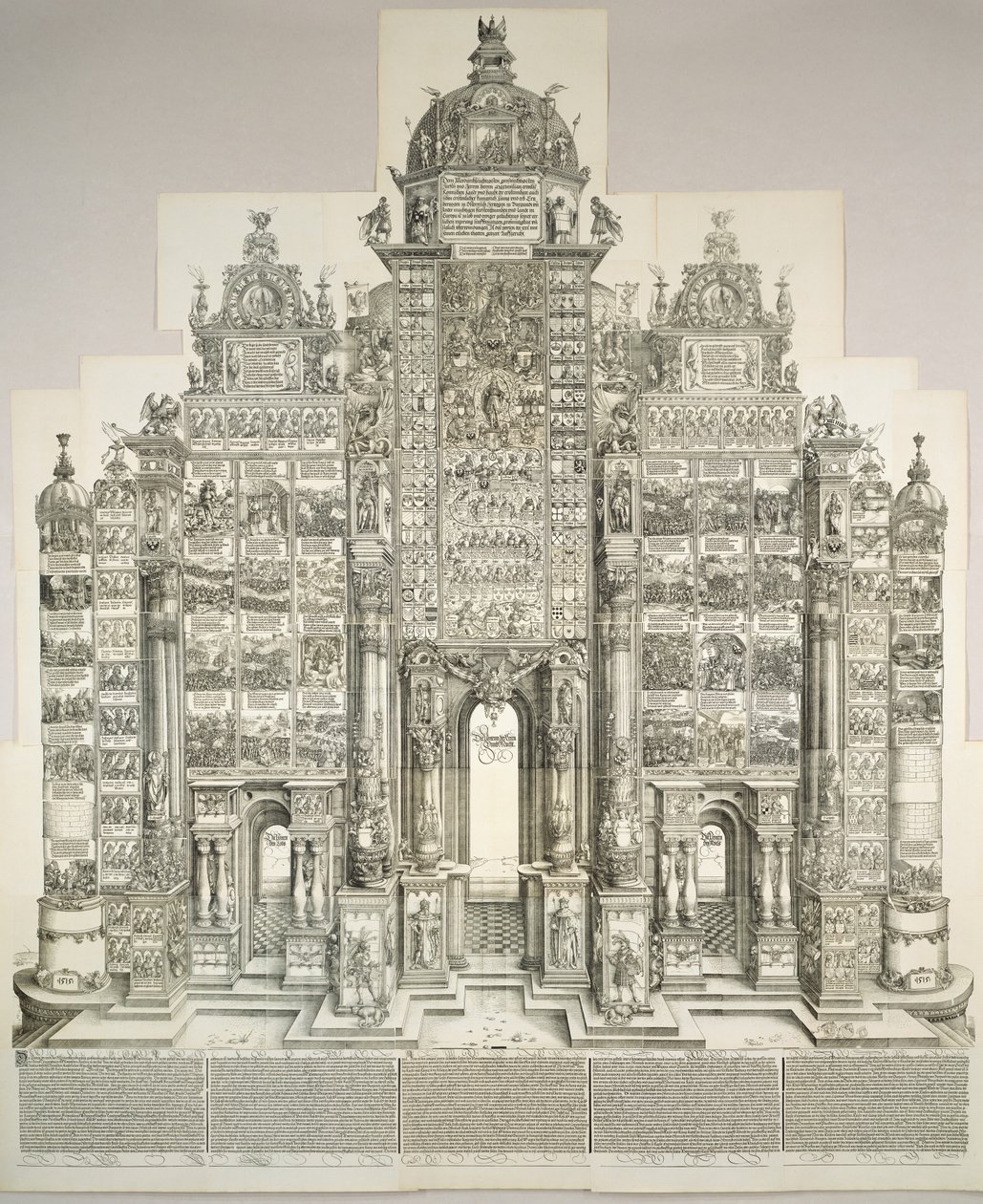 O Arco Triunfal de Maximiliano de Albrecht Dürer