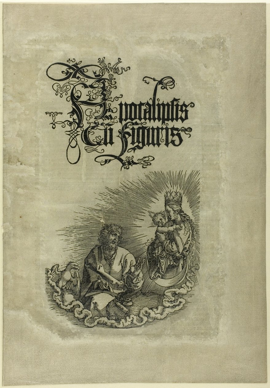 A Virgem Aparecendo a São João, do Apocalipse de Albrecht Dürer