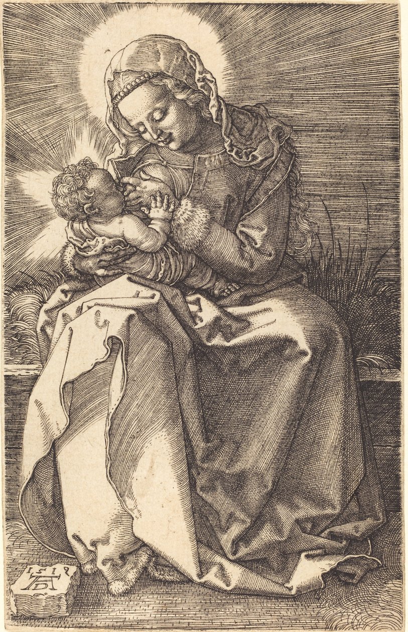 A Virgem Amamentando o Menino de Albrecht Dürer