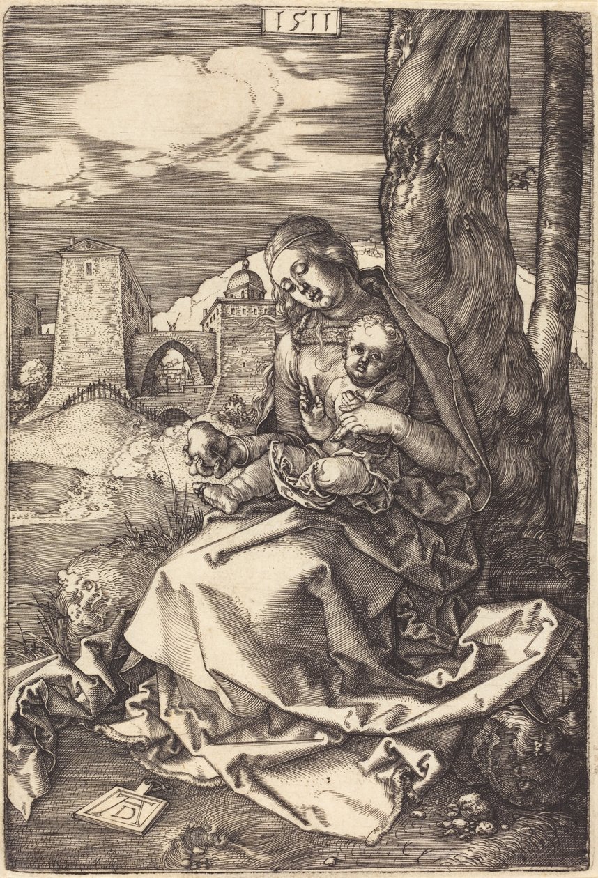 A Virgem com o Menino e a Pêra de Albrecht Dürer