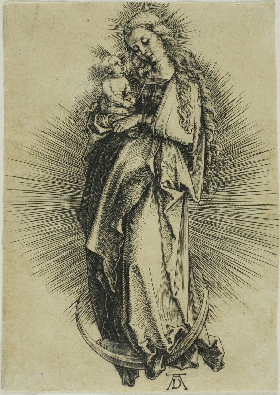 A Virgem no Crescente de Albrecht Dürer