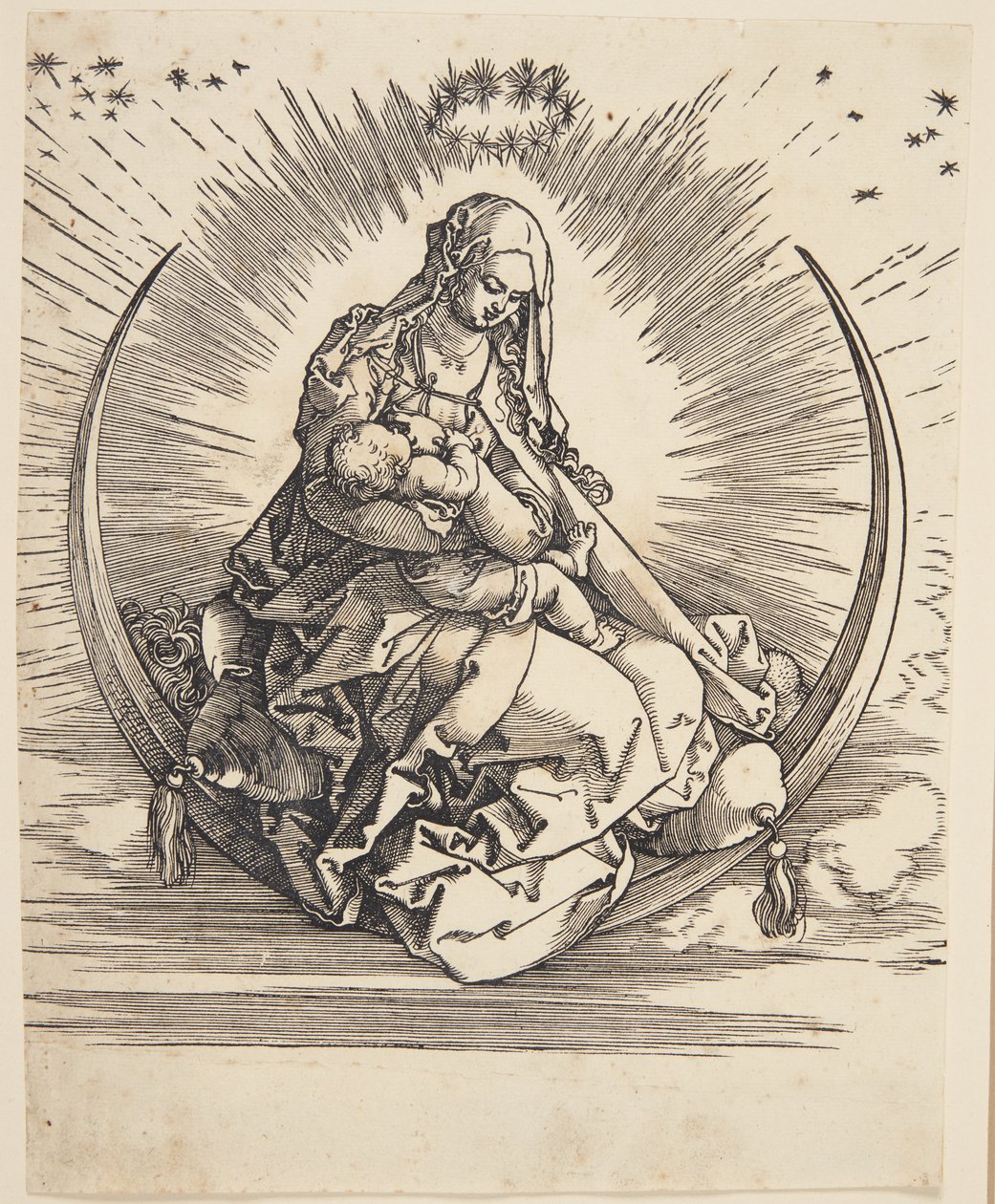 A Virgem no crescente de Albrecht Dürer