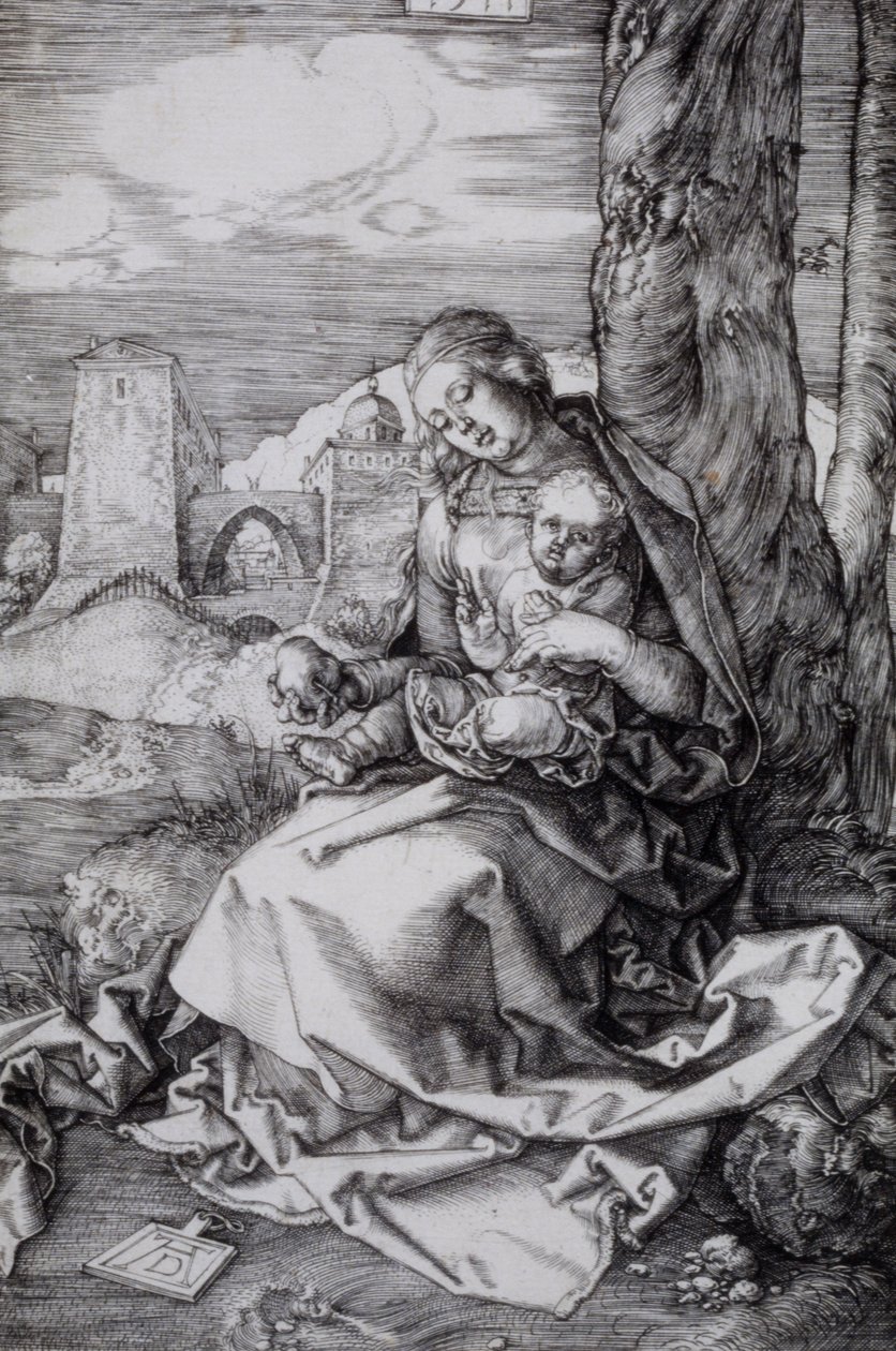 A Virgem com a Pêra de Albrecht Dürer