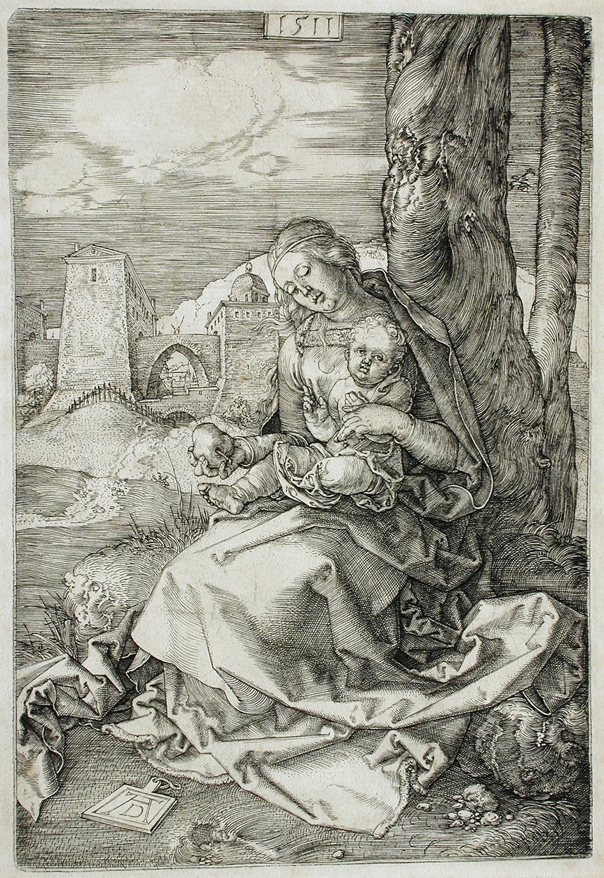 A Virgem com a pêra de Albrecht Dürer