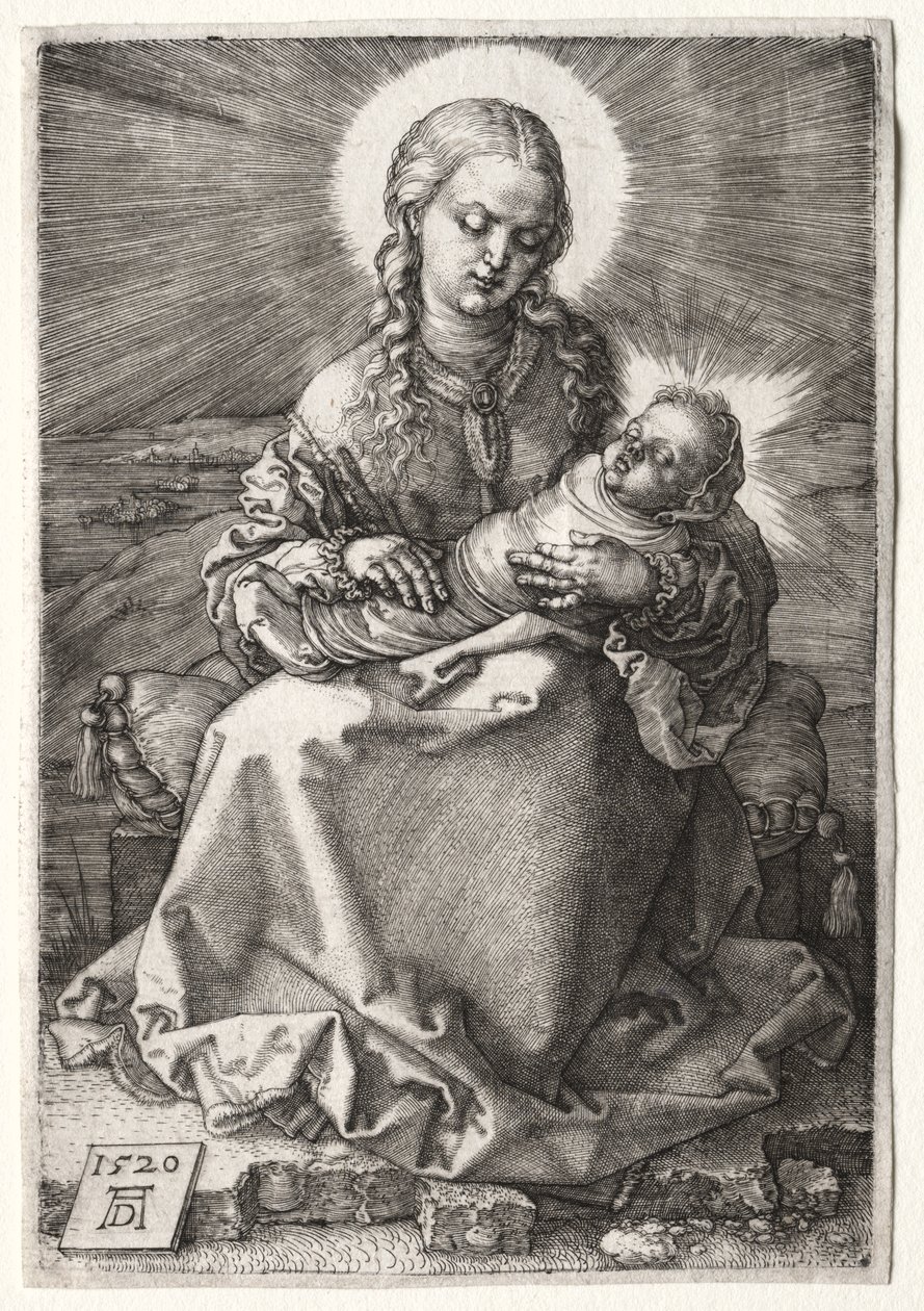 A Virgem com o Menino Enfaixado de Albrecht Dürer