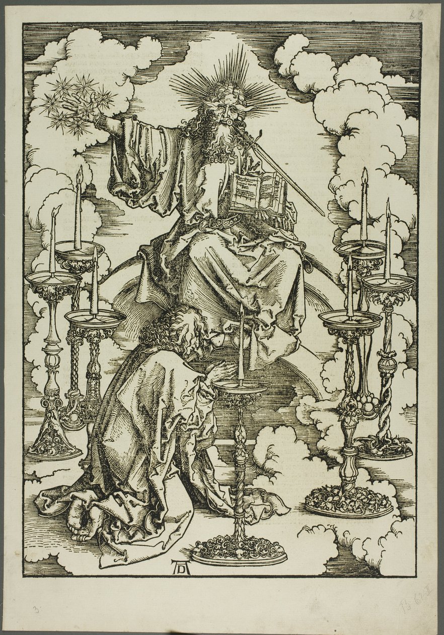 A Visão dos Sete Castiçais, do Apocalipse de Albrecht Dürer