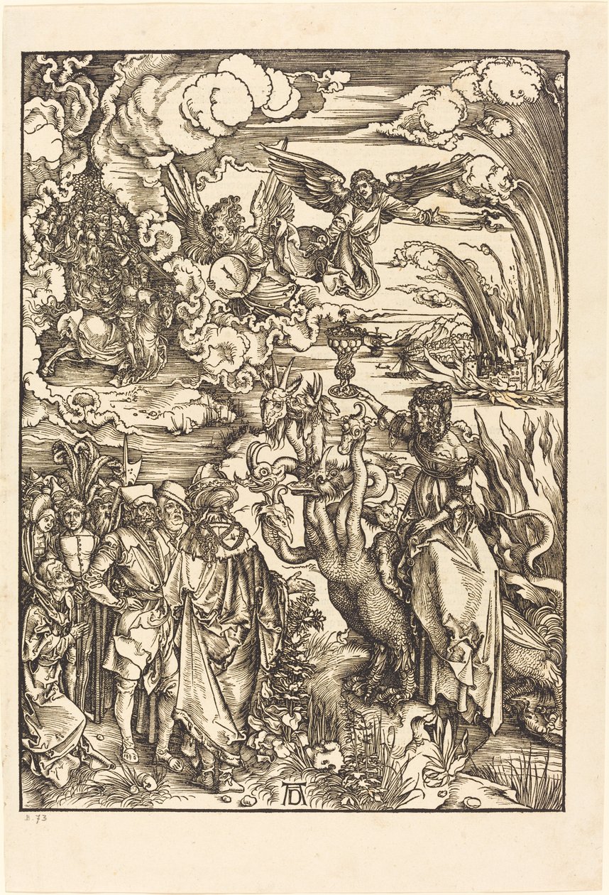 A prostituta da Babilônia de Albrecht Dürer