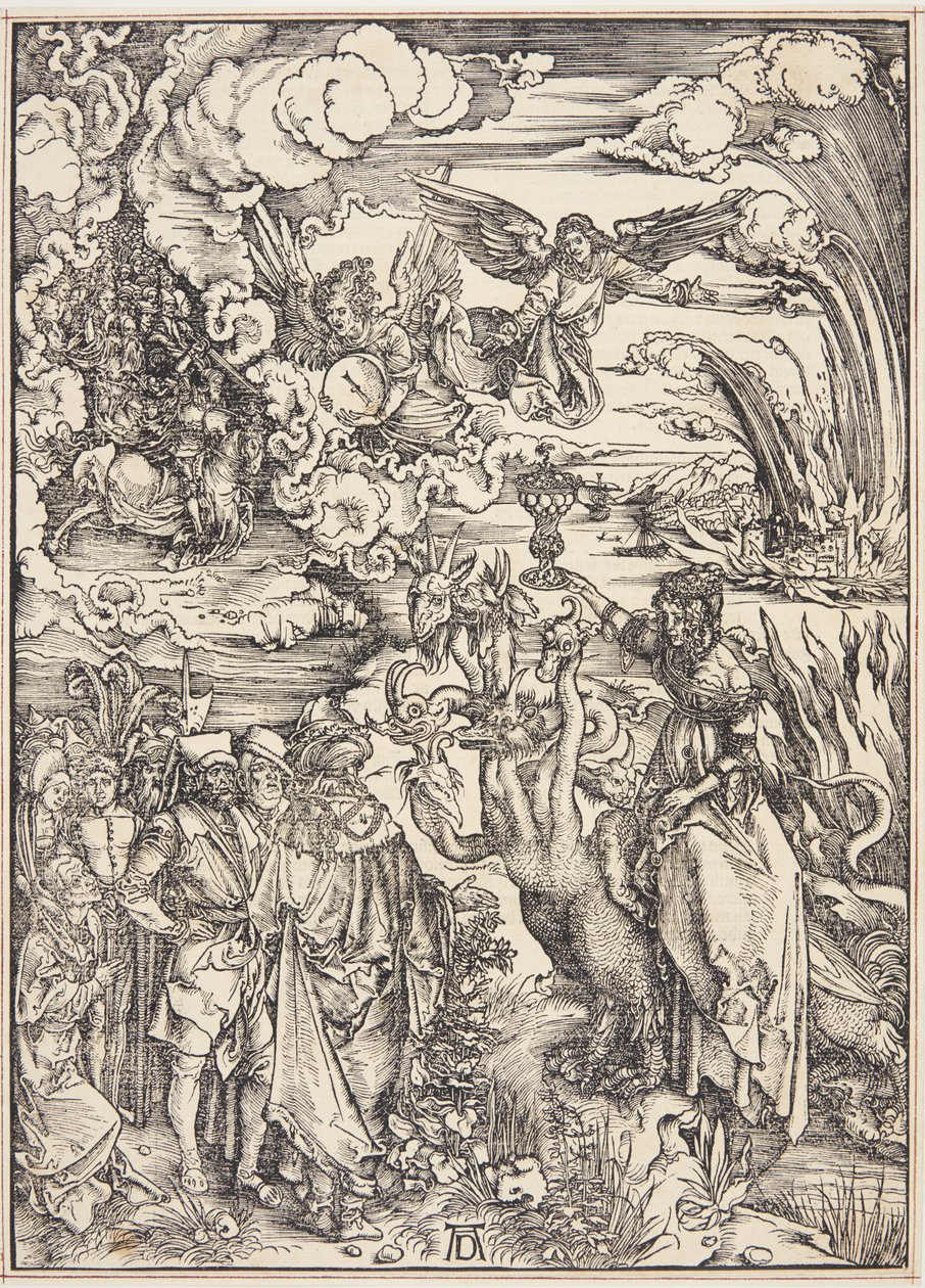 A prostituta da Babilônia de Albrecht Dürer