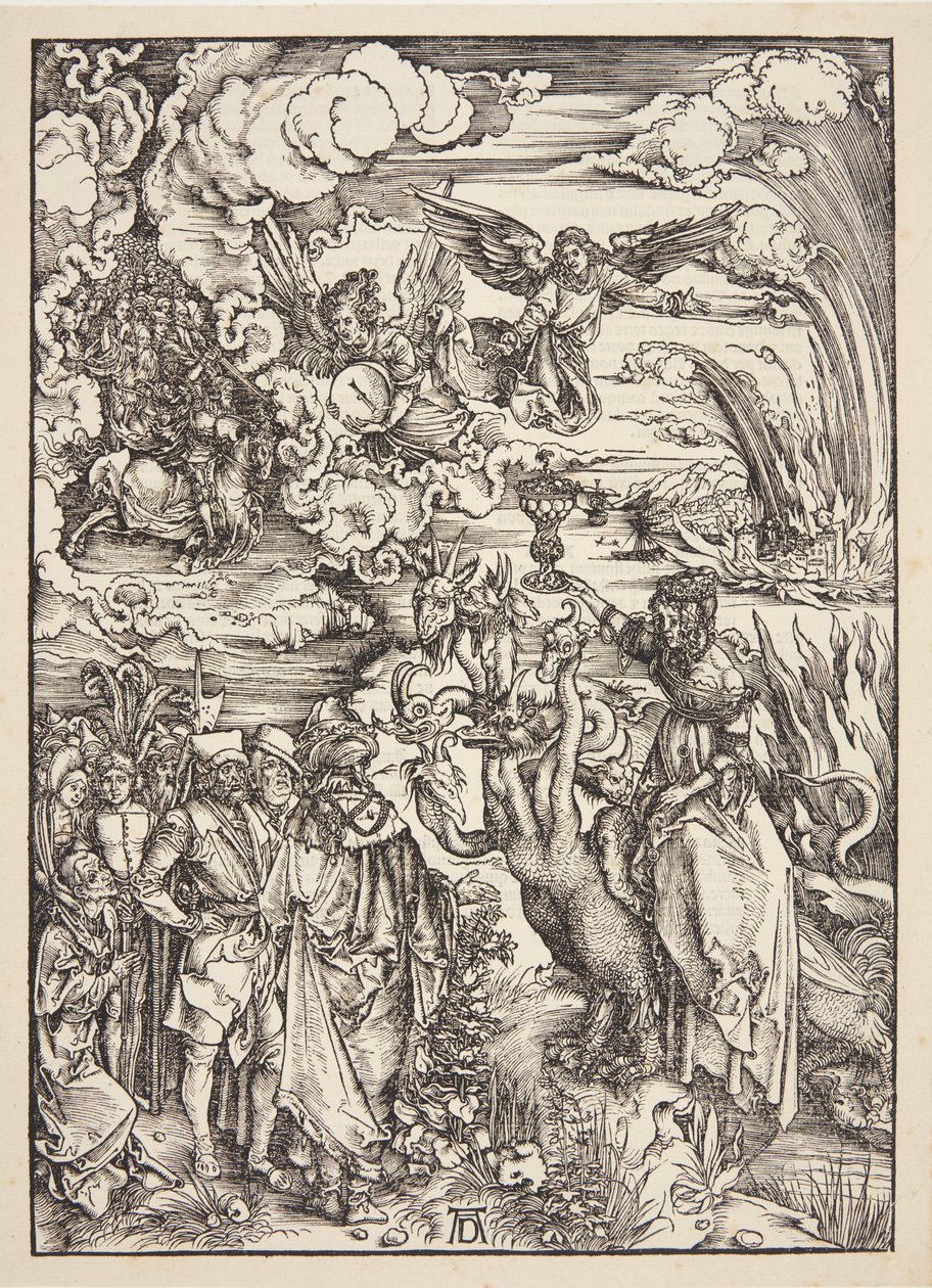 A prostituta da Babilônia de Albrecht Dürer