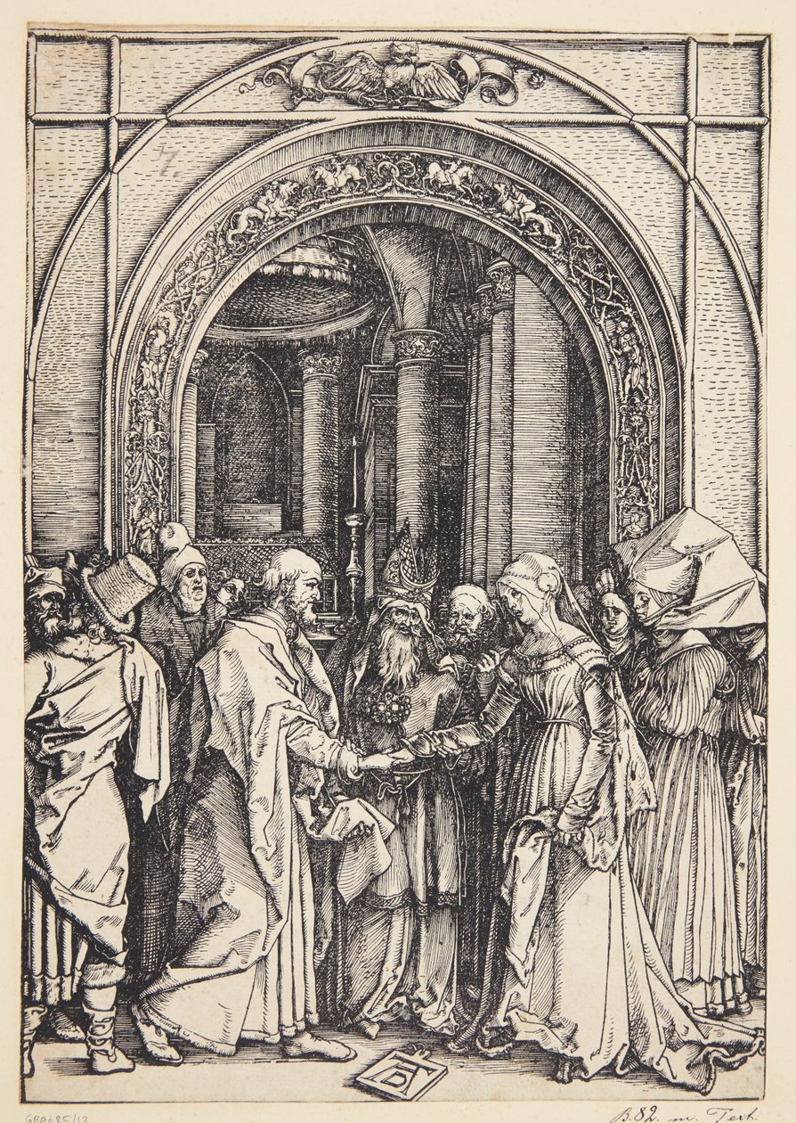 O noivado da Virgem de Albrecht Dürer