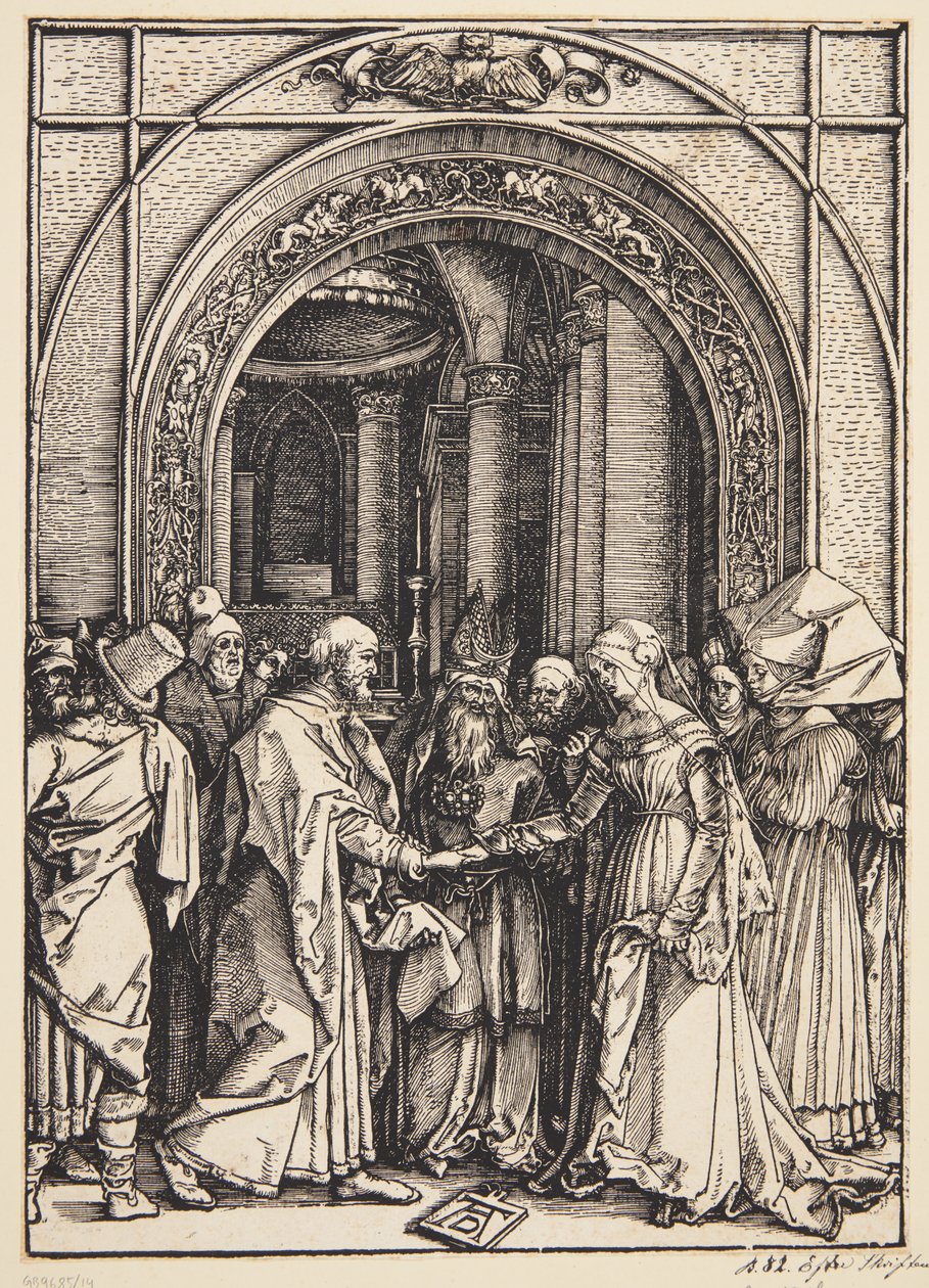 O noivado da Virgem de Albrecht Dürer