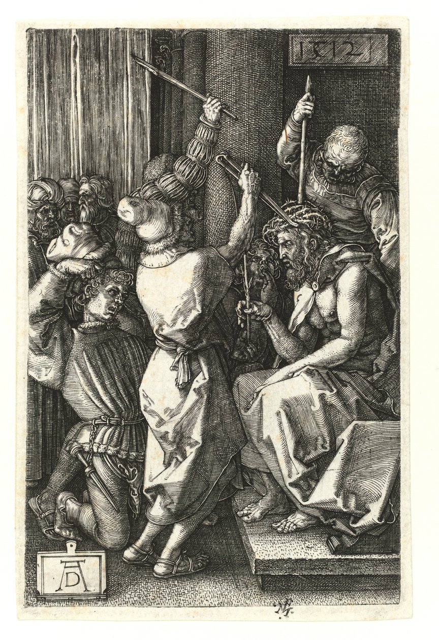 A coroação de espinhos, 1512 de Albrecht Dürer