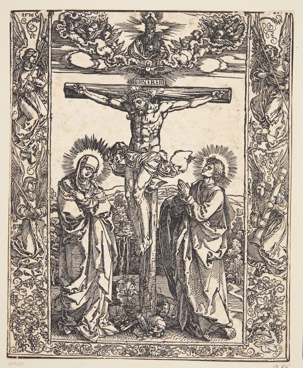 A crucificação de Albrecht Dürer
