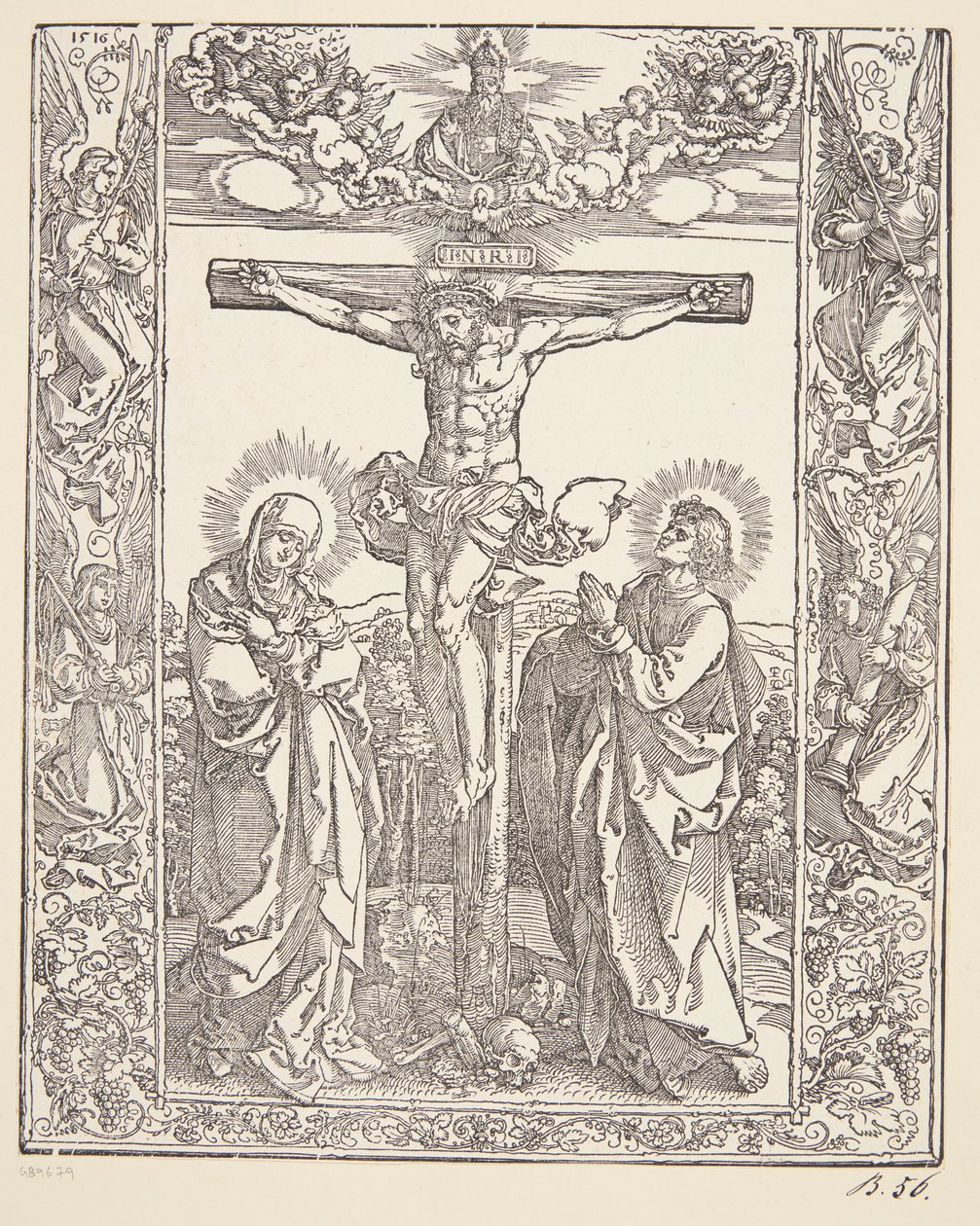 A crucificação de Albrecht Dürer