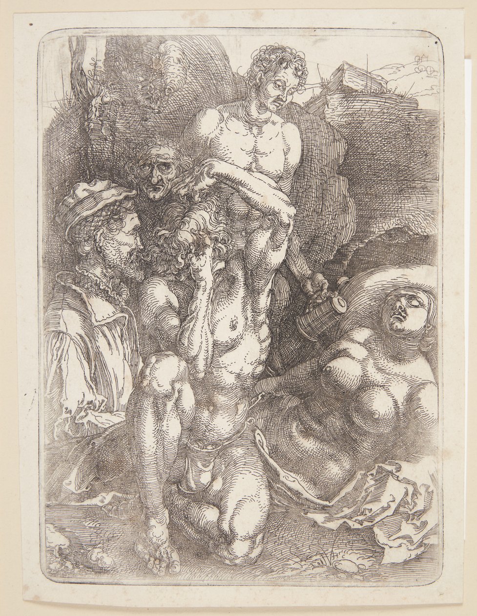 O homem desesperado de Albrecht Dürer