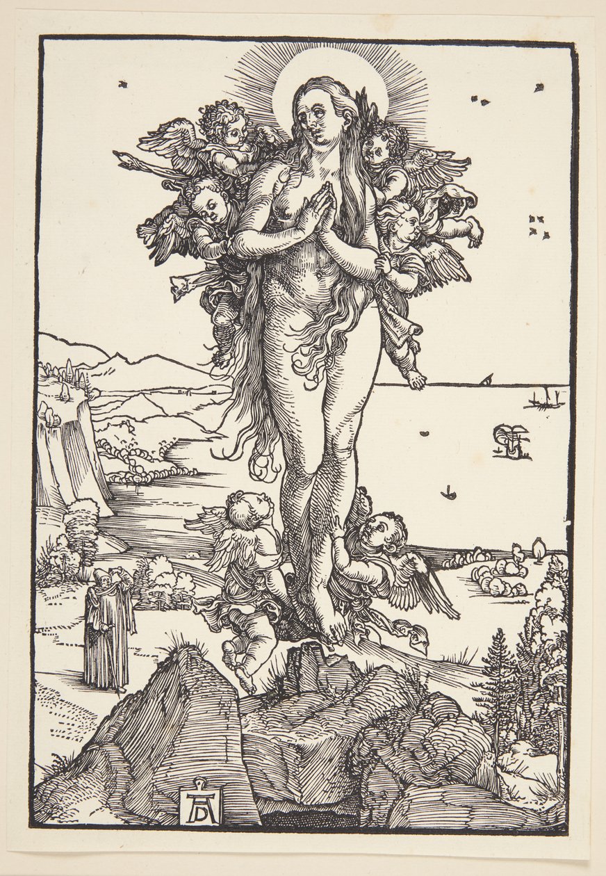 A elevação de Santa Maria Madalena de Albrecht Dürer