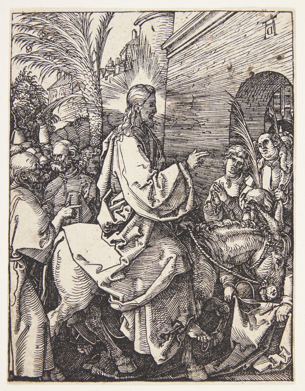 A entrada em Jerusalém de Albrecht Dürer