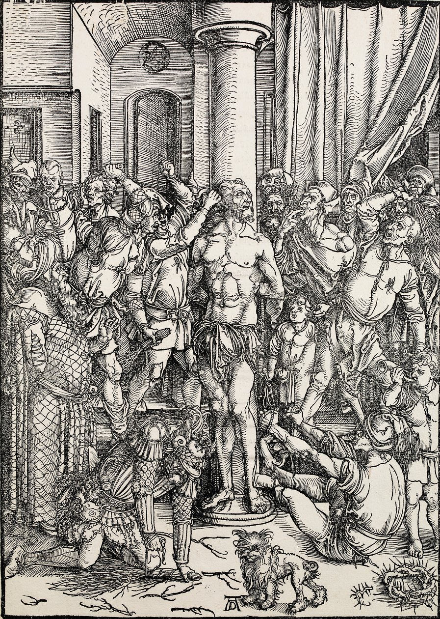 A flagelação, c149697 de Albrecht Dürer