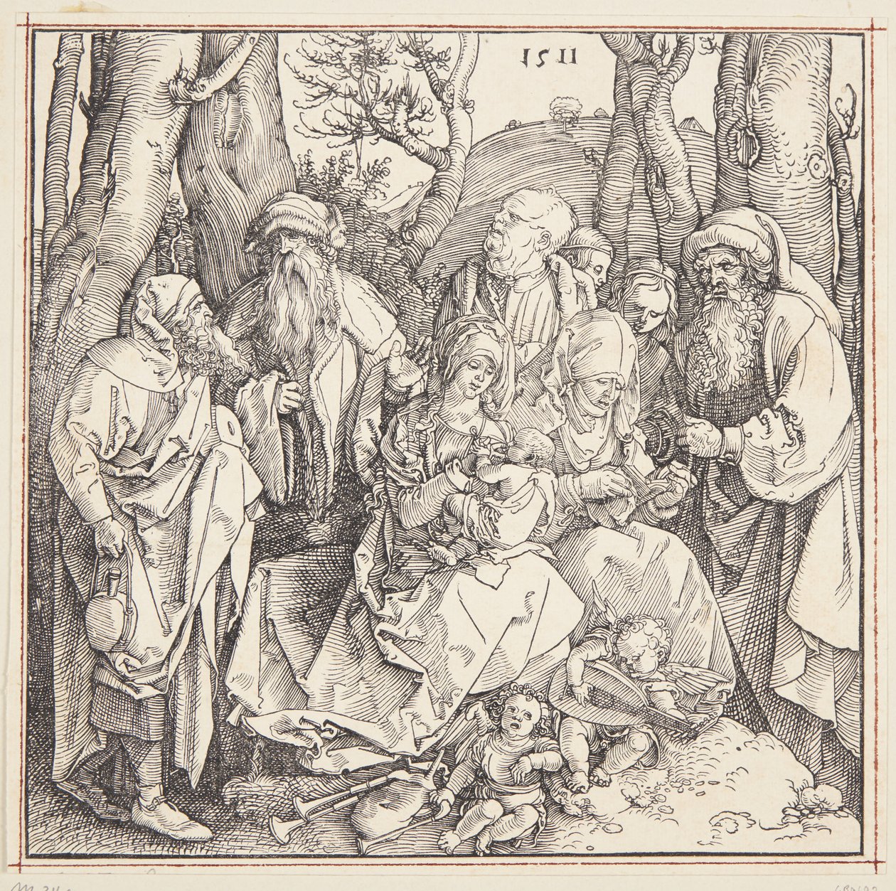 O parentesco sagrado com os anjos de Albrecht Dürer