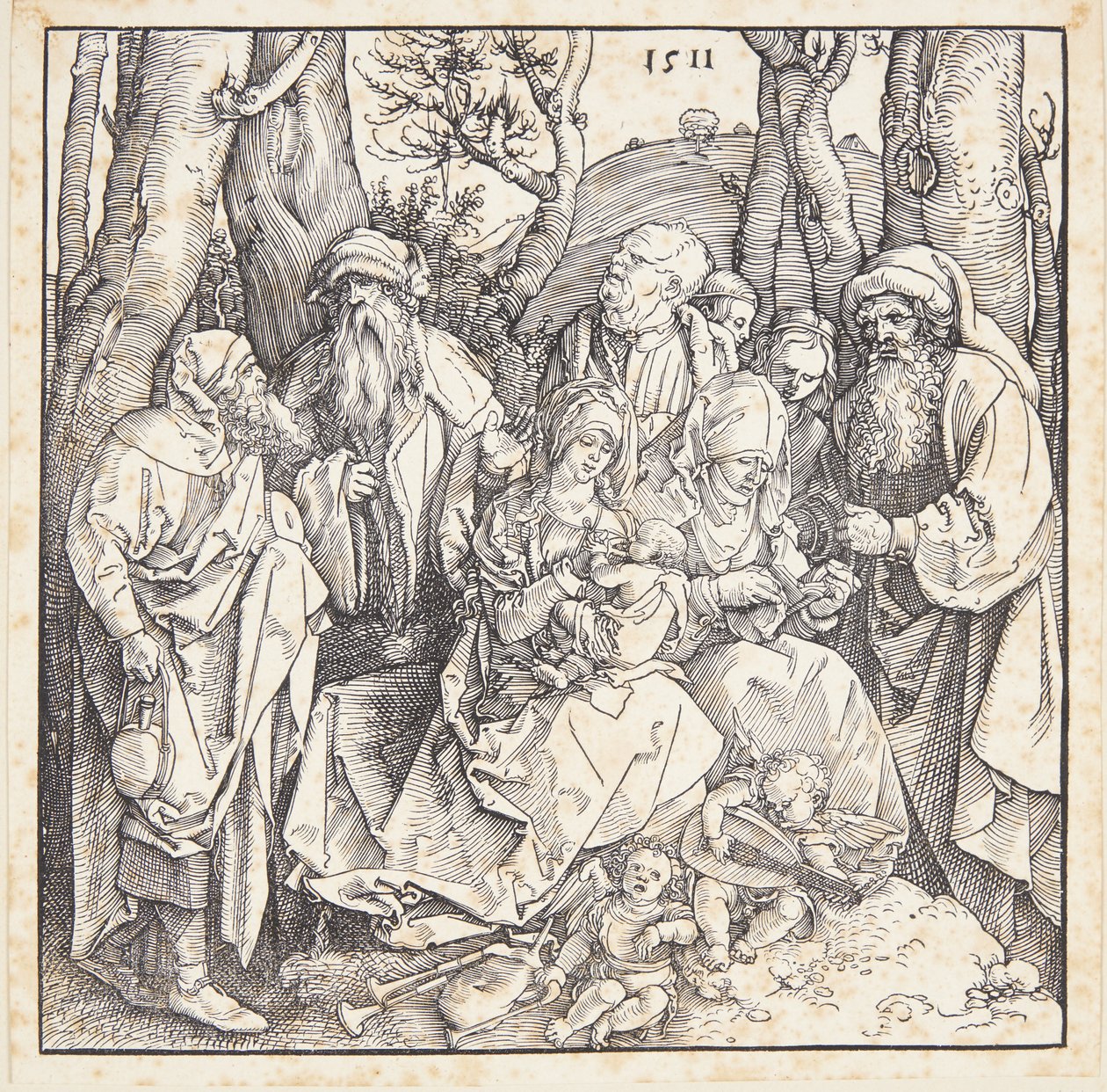 O parentesco sagrado com os anjos de Albrecht Dürer