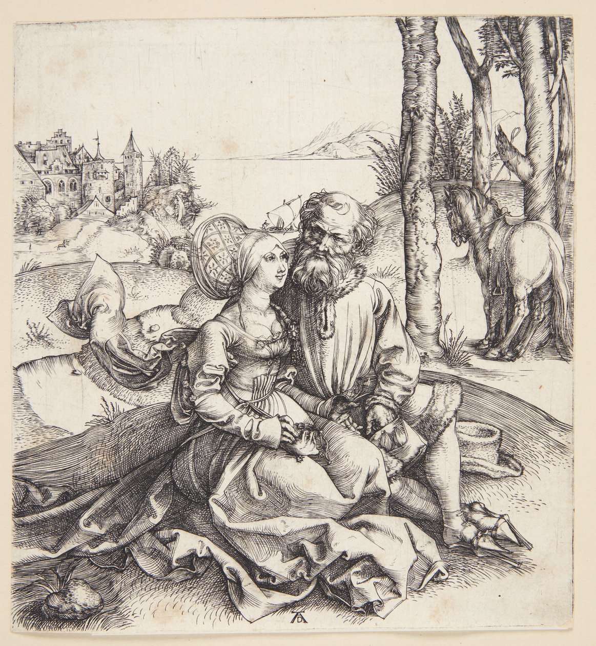 O casal mal-educado de Albrecht Dürer