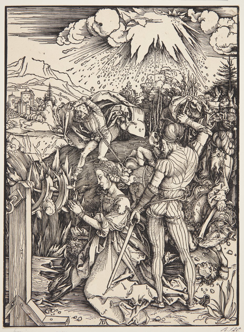O martírio de Santa Catarina de Albrecht Dürer