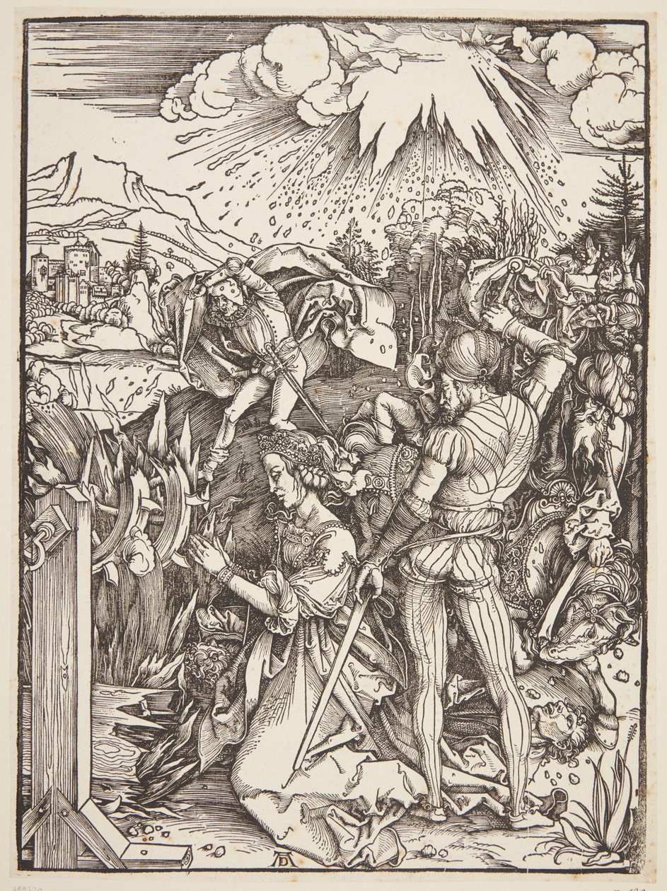 O martírio de Santa Catarina de Albrecht Dürer