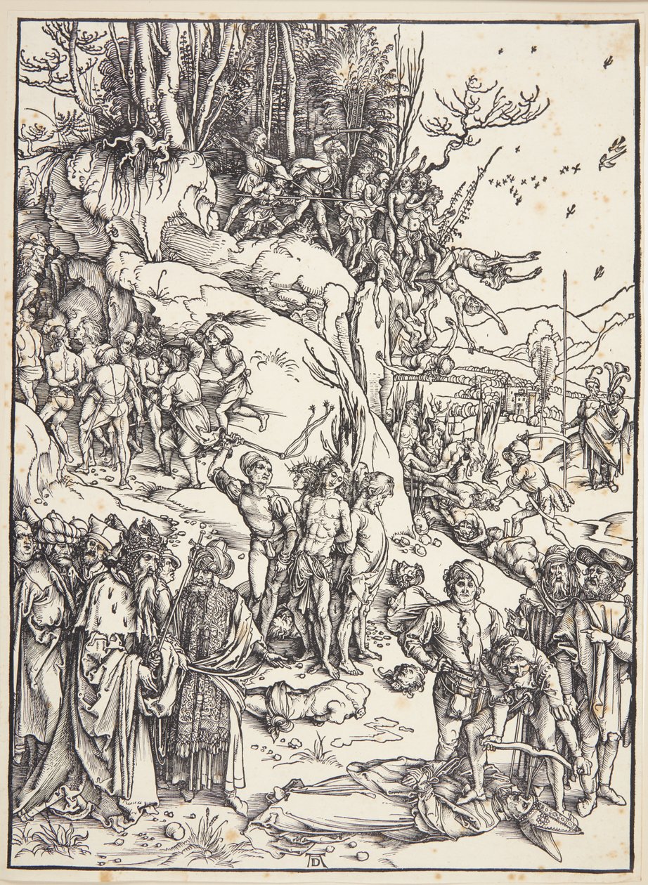 O martírio dos dez mil de Albrecht Dürer