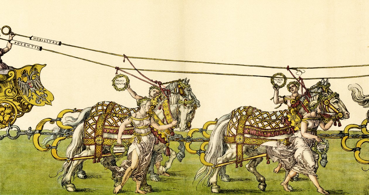 A carruagem triunfal de Albrecht Dürer