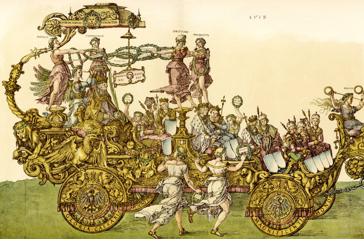 A carruagem triunfal de Albrecht Dürer