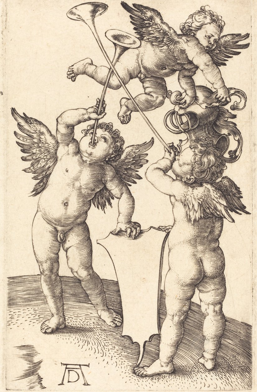 Três Gênios, c. 1505. de Albrecht Dürer