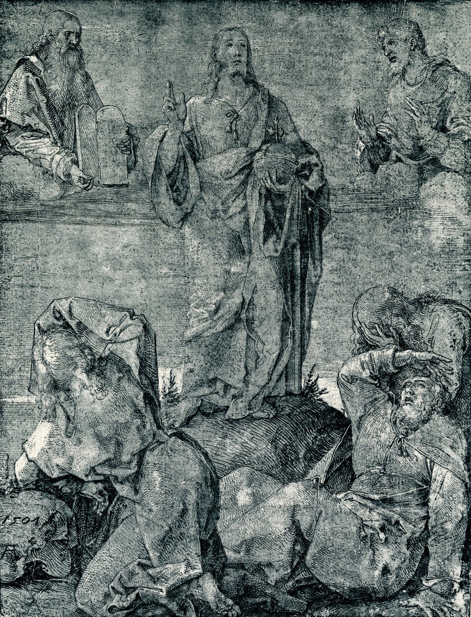 Transfiguração no Monte Tabor de Albrecht Dürer