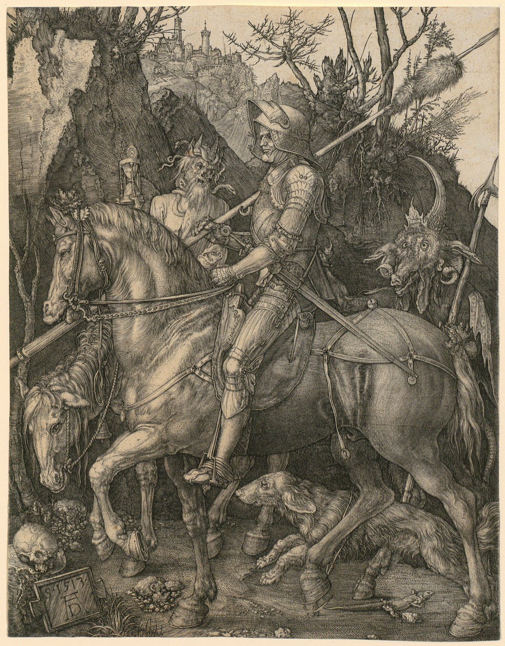 Um casal improvável de Albrecht Dürer