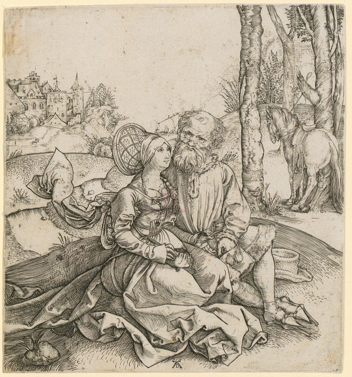 Casal desigual de Albrecht Dürer