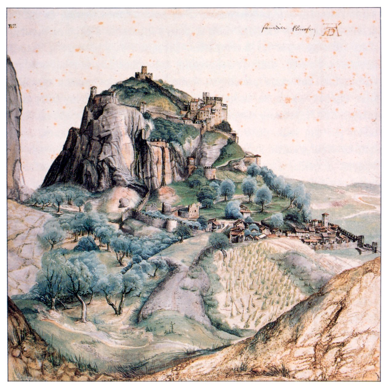 Vista do Arco, 1495 de Albrecht Dürer