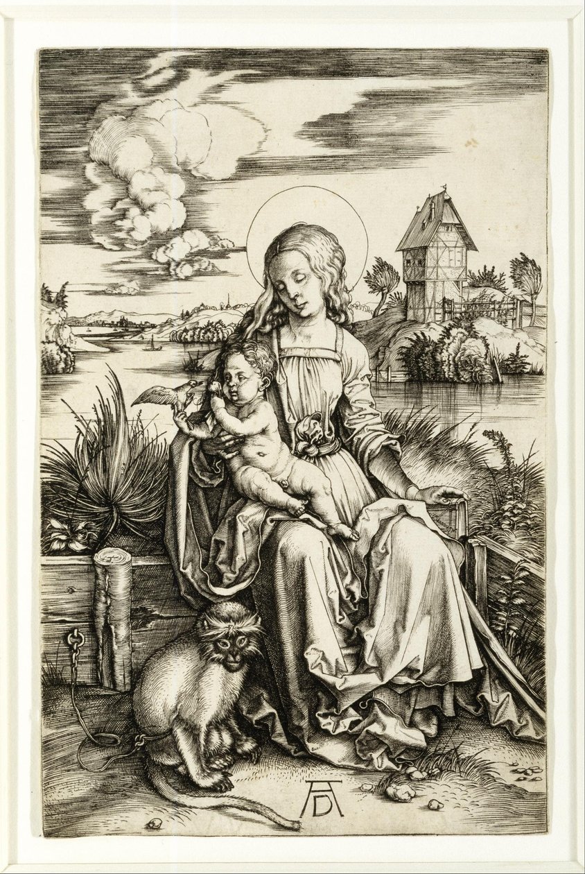 Virgem e Menino com o macaco de Albrecht Dürer