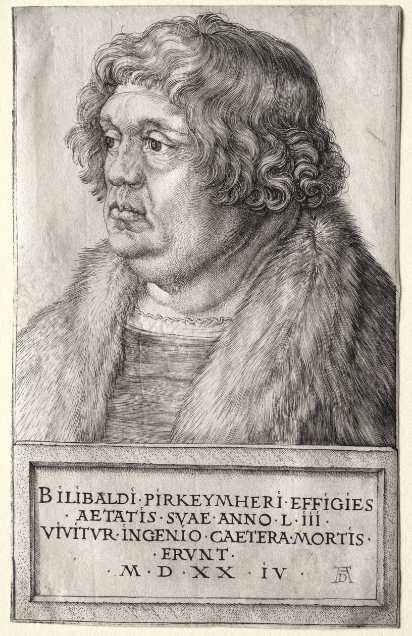 Willibald Pirkheimer de Albrecht Dürer