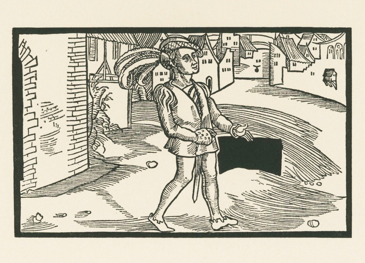 Aeschinus, c.1492-93 (xilogravura) de Albrecht Dürer or Duerer