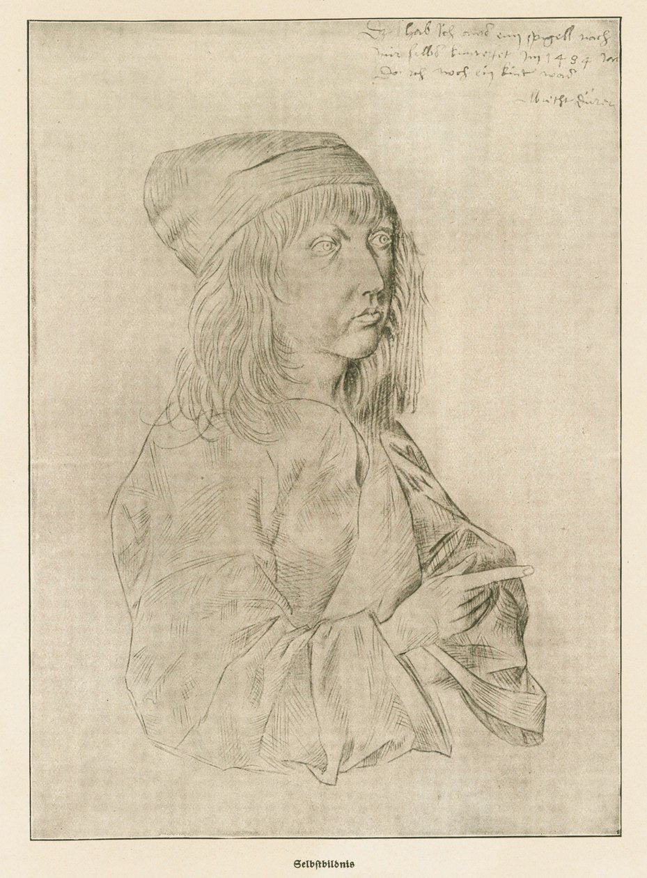Albrecht Duerer - Autorretrato aos treze anos de Albrecht Dürer or Duerer