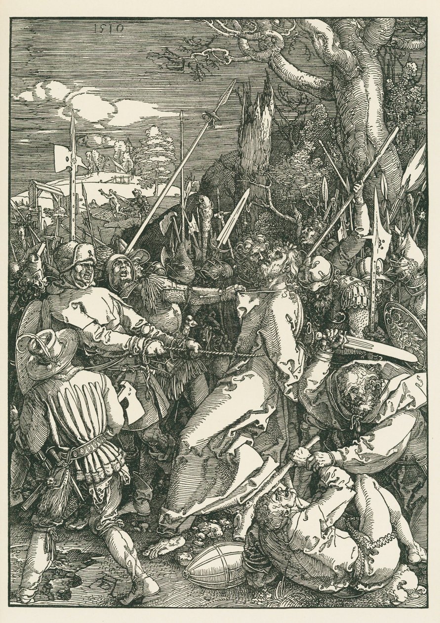 Cristo levado em cativeiro de Albrecht Dürer or Duerer