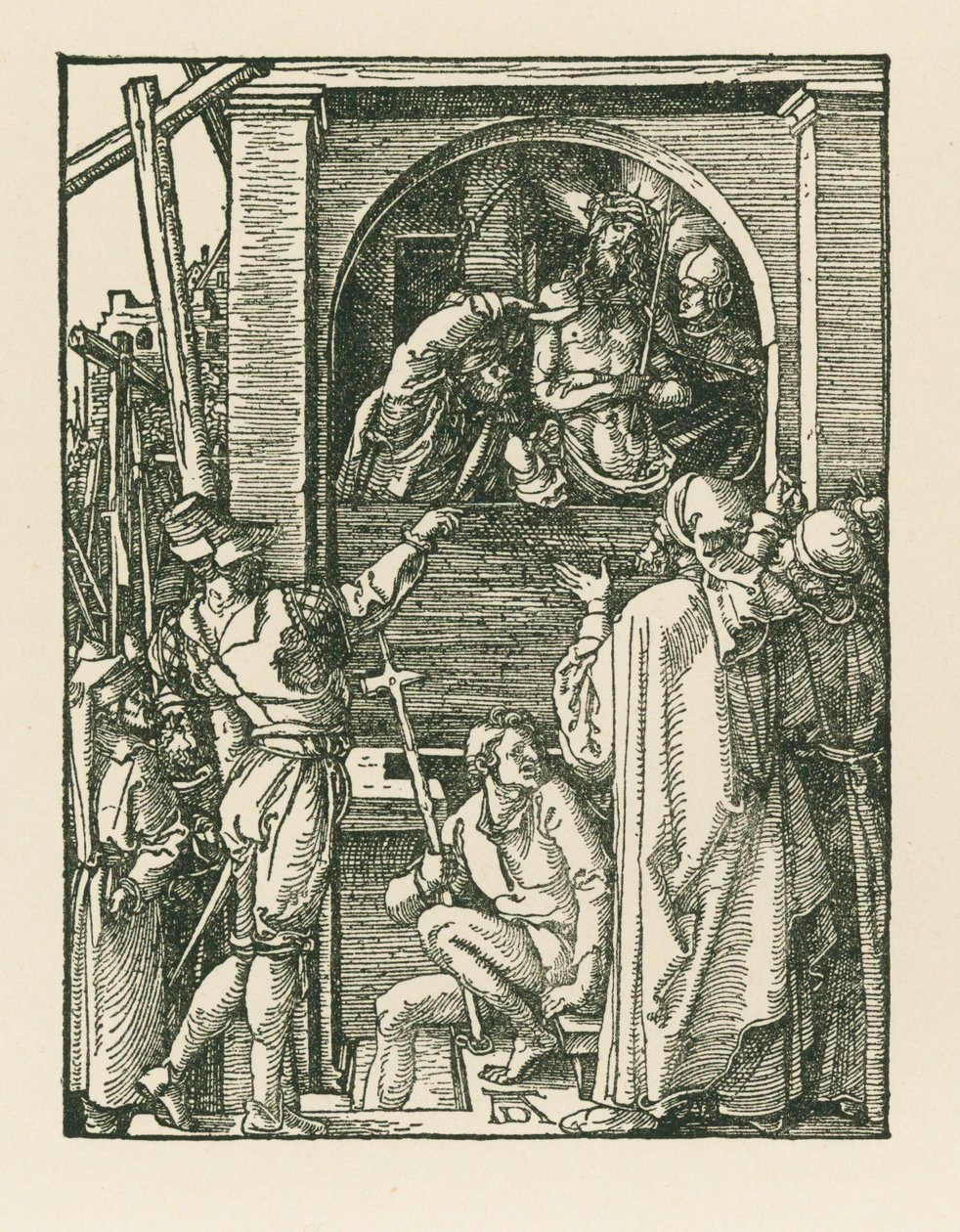 Ecce Homo, c.1509 (xilogravura) de Albrecht Dürer or Duerer