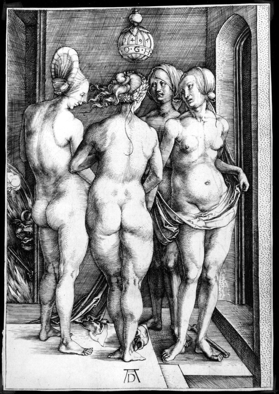 Quatro mulheres nuas, ou as bruxas de Albrecht Dürer
