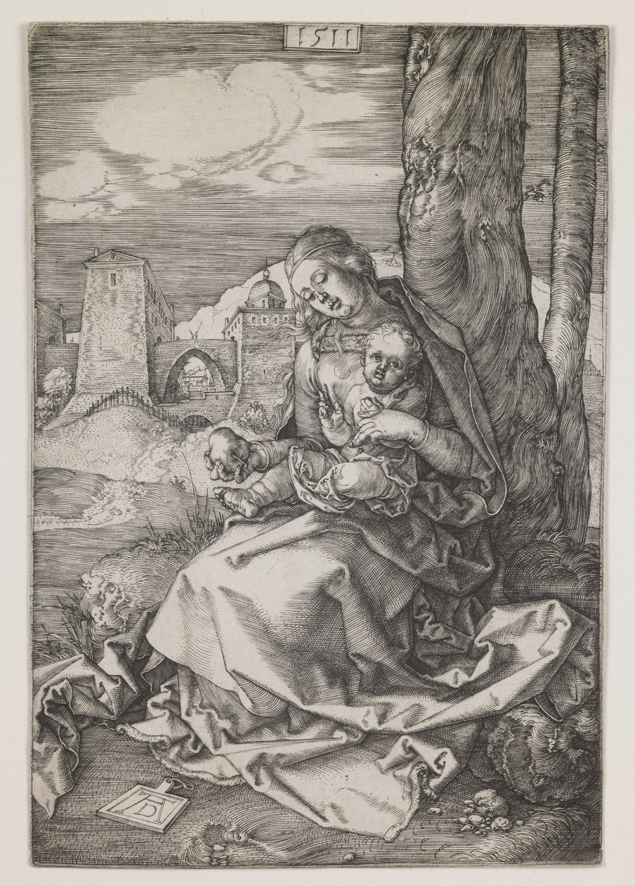 Madonna com a pera de Albrecht Dürer or Duerer