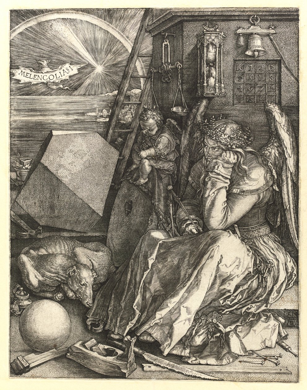 Melenconia I de Albrecht Dürer
