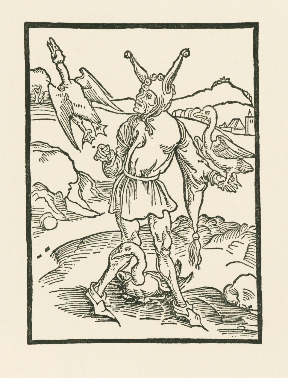 Narr hur as vern de Albrecht Dürer or Duerer