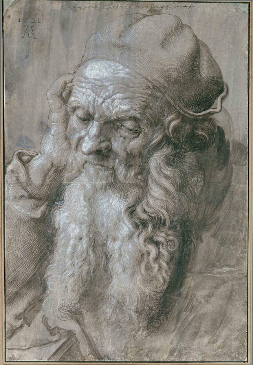 Old Man - Estudo para um santo de Albrecht Dürer or Duerer
