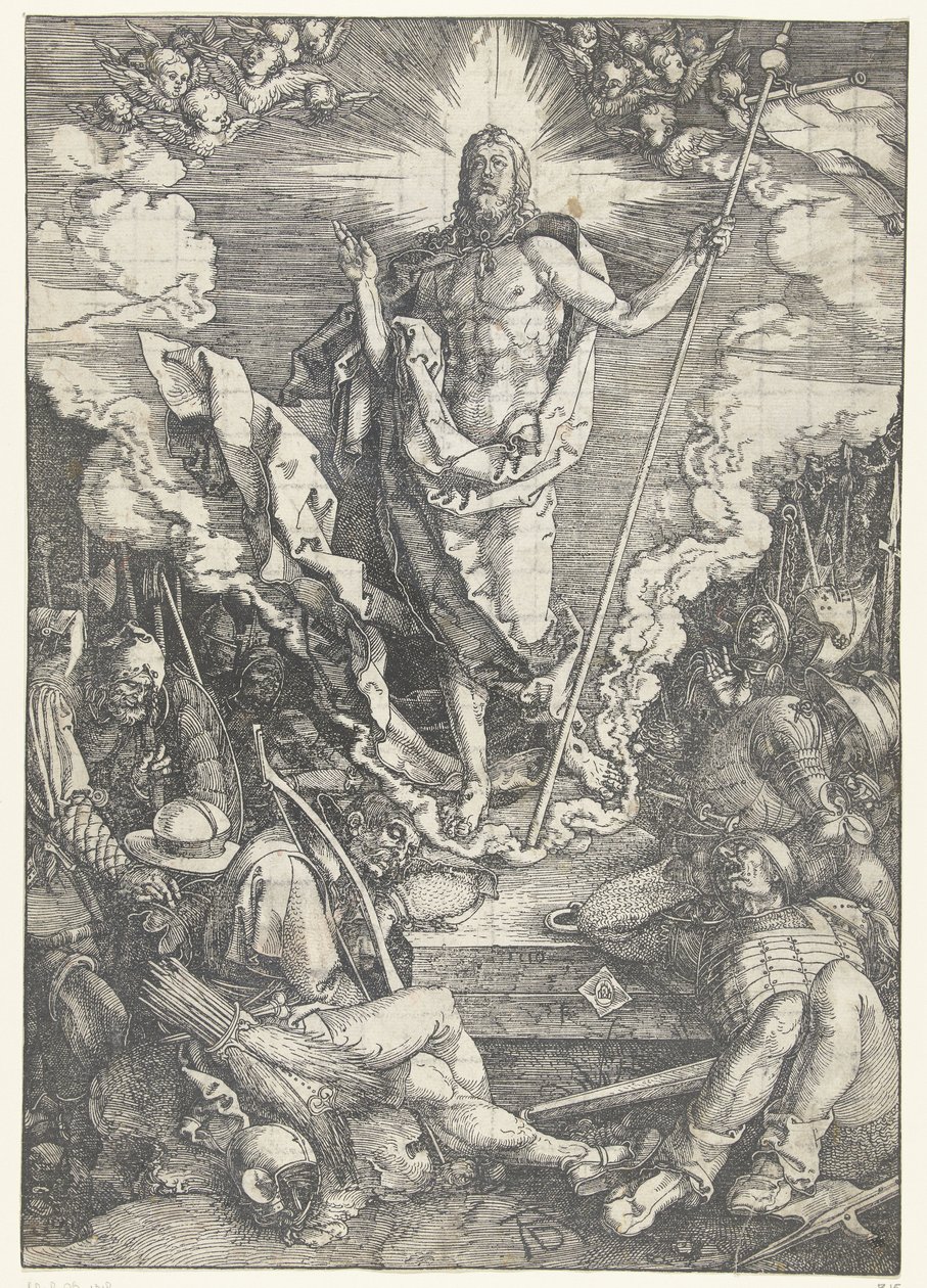 Ressurreição, da série "A Grande Paixão de Albrecht Dürer or Duerer