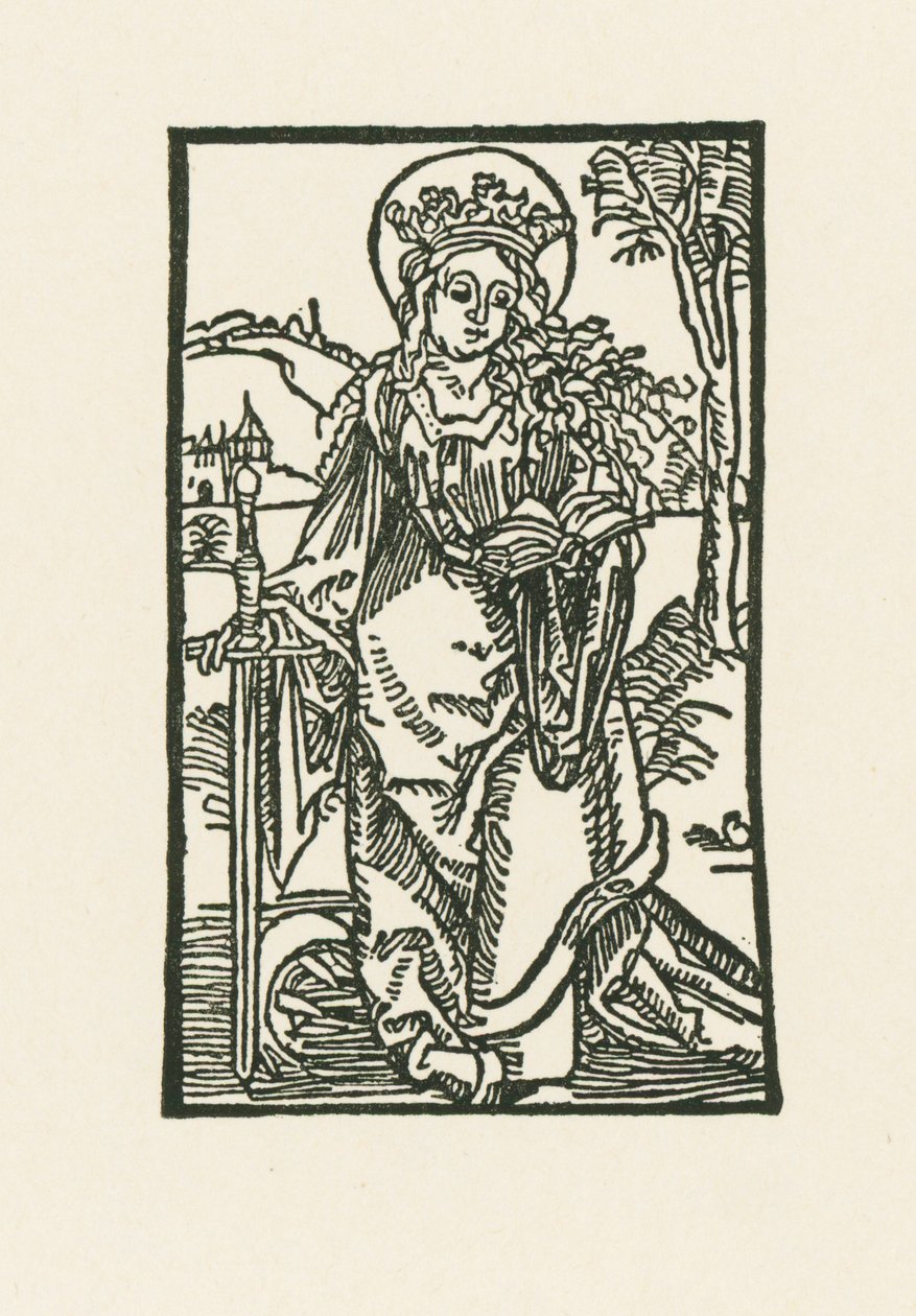 Santa Catarina de Albrecht Dürer or Duerer