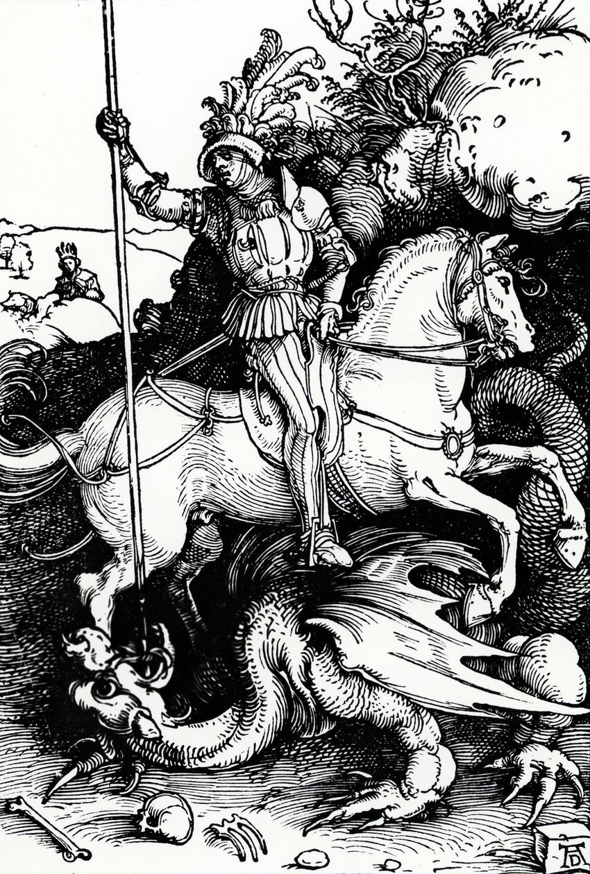 São Jorge e o Dragão de Albrecht Dürer