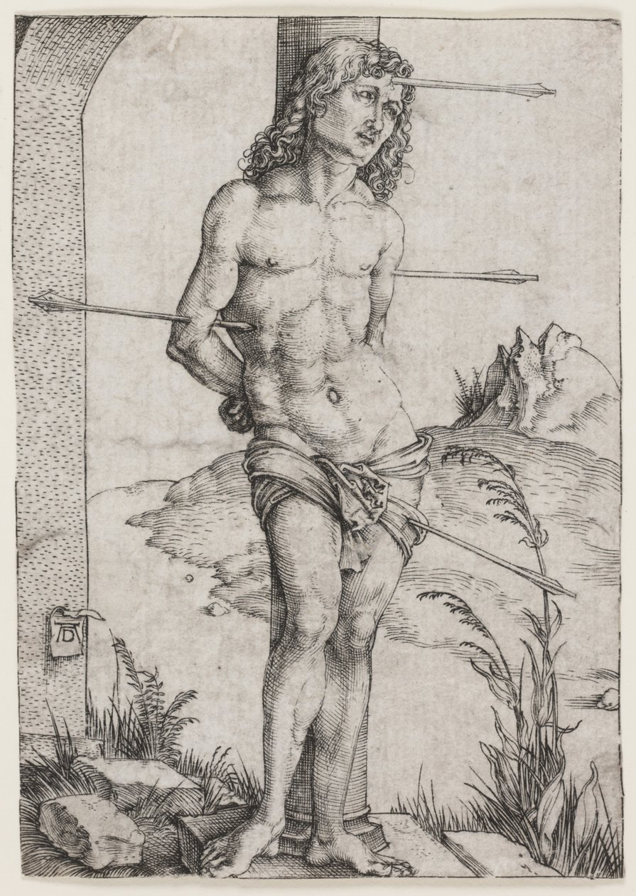 São Sebastião na Coluna de Albrecht Dürer